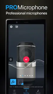 Pro Microphone android App screenshot 2